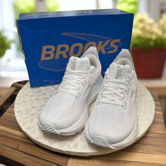 Brooks Glycerin GTS 22 Supportive Road Running Shoes Women’s 9 White 1204351B151 - Picture 4 of 14